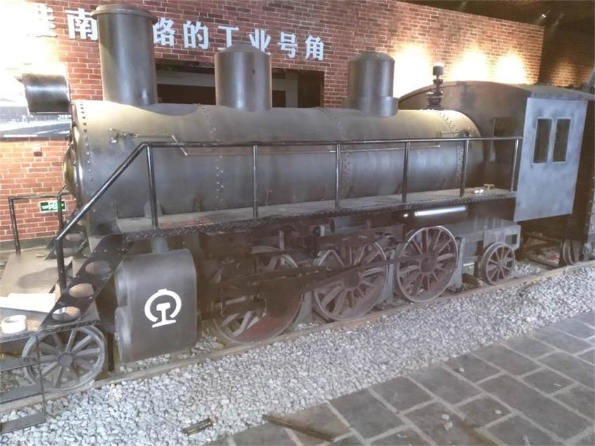 泗县蒸汽火车模型